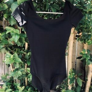 Basic tee shirt leotard